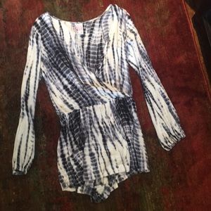 Tie dye romper